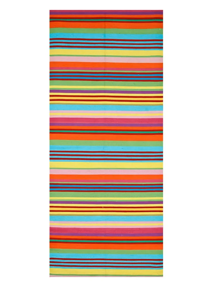 Løper Kelim teppe - Trendy - 300 x 90 cm - flerfarget