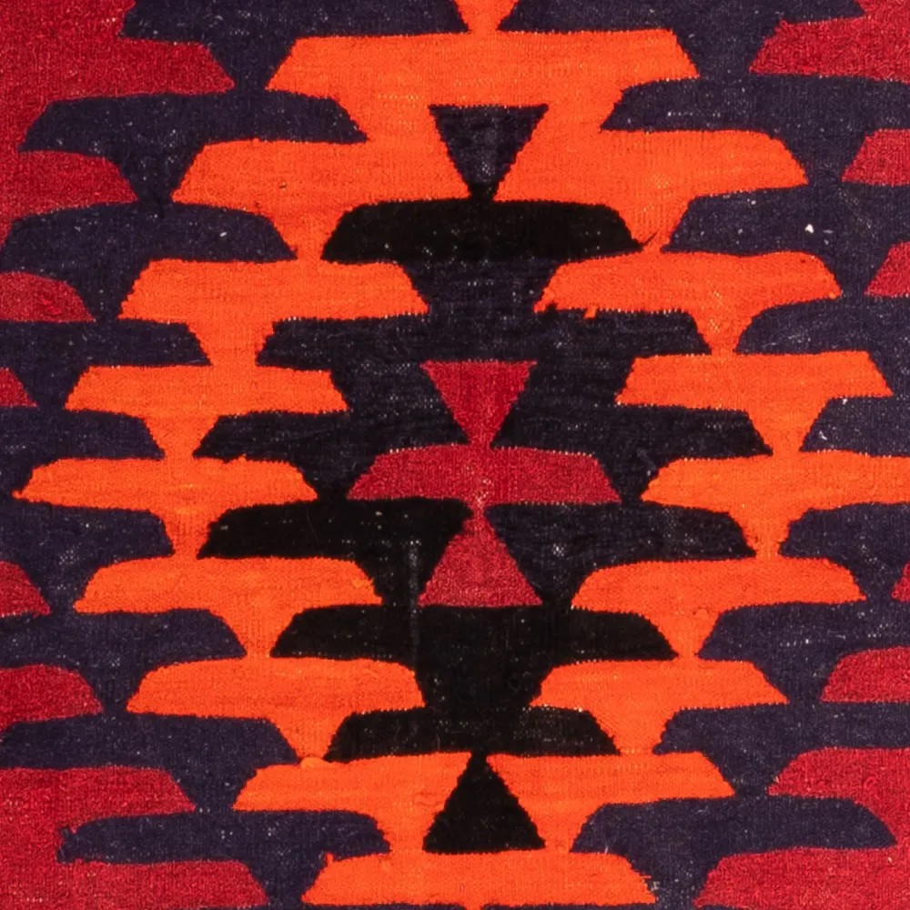 Løper Kelimteppe - Gammelt - 320 x 120 cm - flerfarget