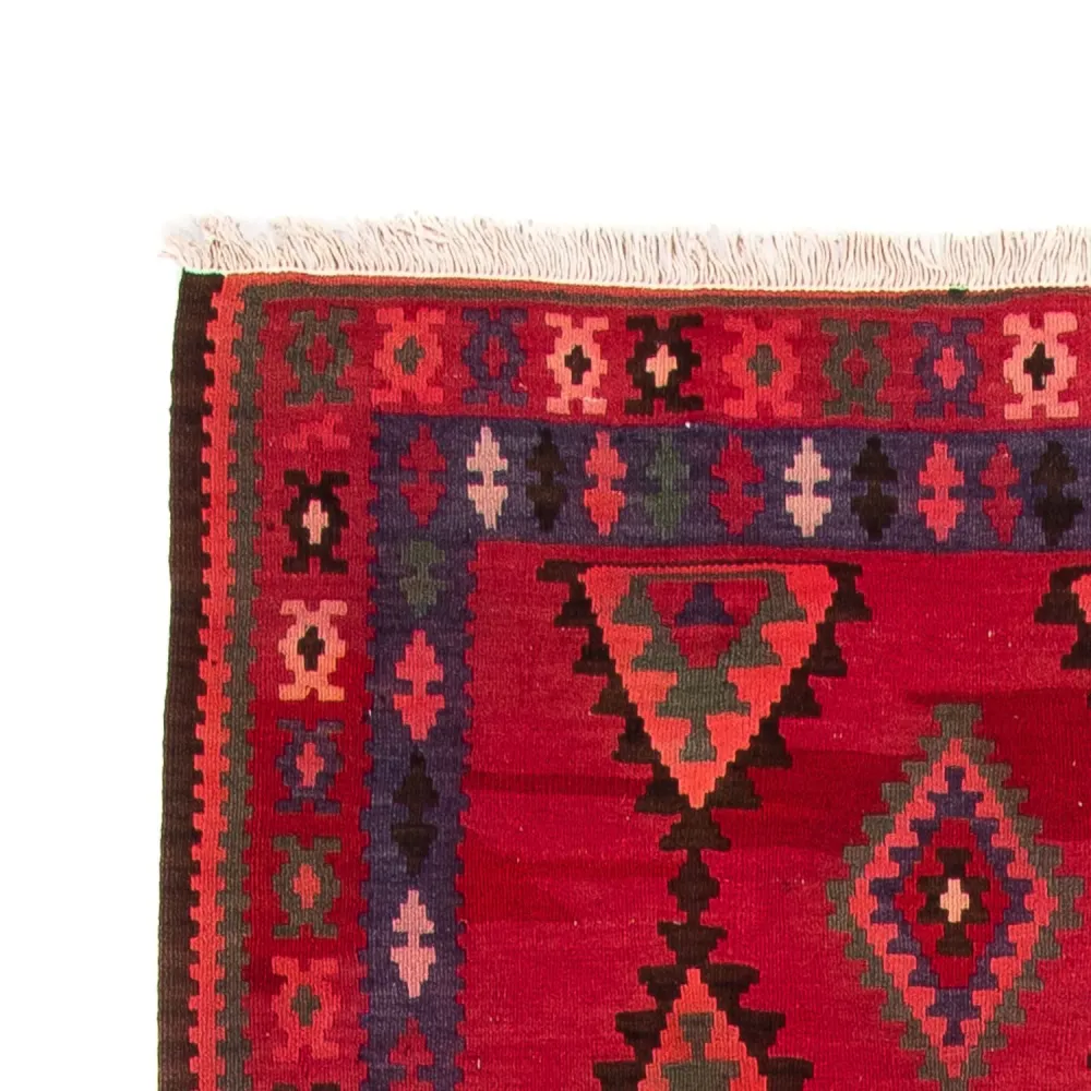 Løper Kelimteppe - Gammelt - 325 x 118 cm - flerfarget