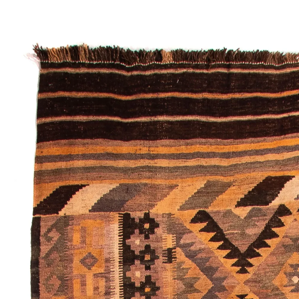 Løper Kelimteppe - Gammelt - 330 x 190 cm - flerfarget