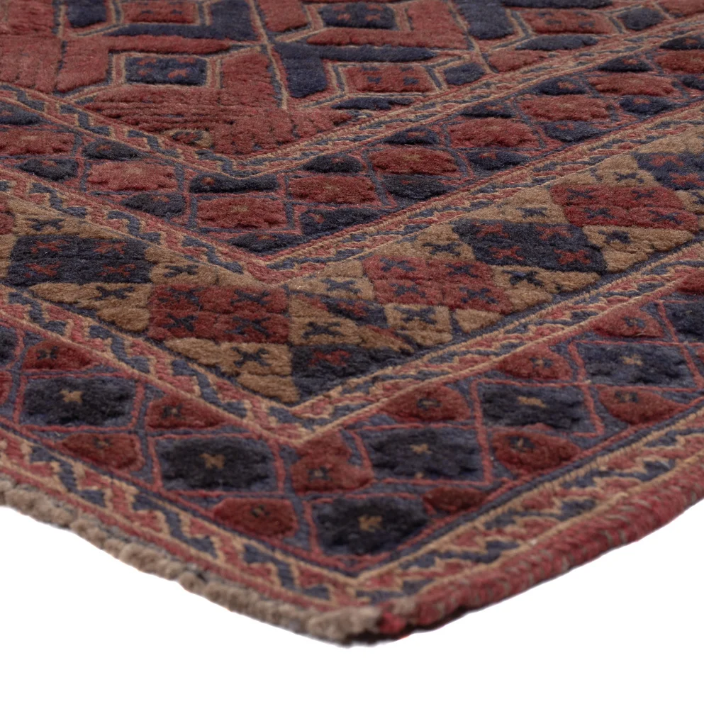 Løper Kelimteppe - Orientalsk - 180 x 173 cm - mørk beige