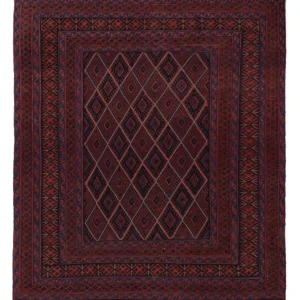 Løper Kelimteppe - Orientalsk - 185 x 157 cm - rust