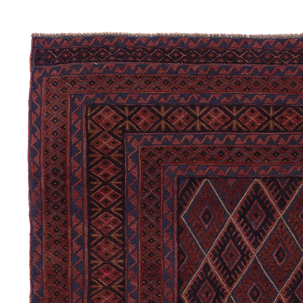 Løper Kelimteppe - Orientalsk - 185 x 157 cm - rust