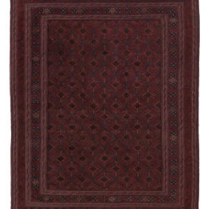 Løper Kelimteppe - Orientalsk - 186 x 156 cm - rust