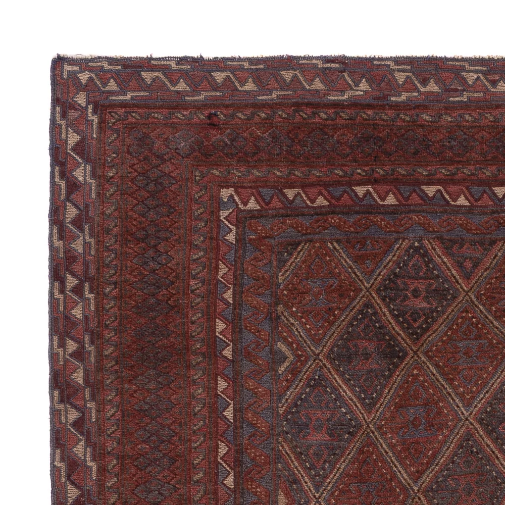 Løper Kelimteppe - Orientalsk - 187 x 157 cm - mørk beige