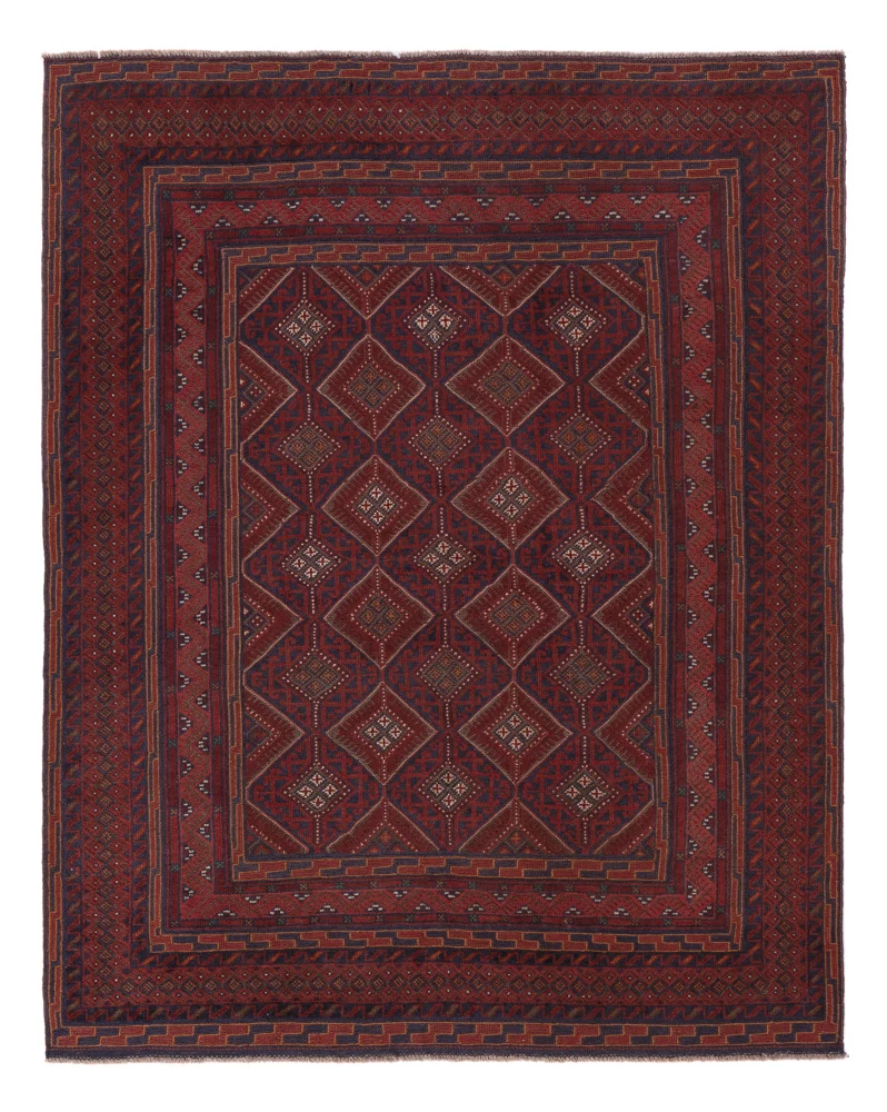 Løper Kelimteppe - Orientalsk - 187 x 157 cm - mørk beige
