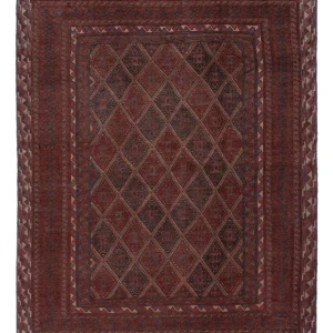 Løper Kelimteppe - Orientalsk - 187 x 157 cm - mørk beige