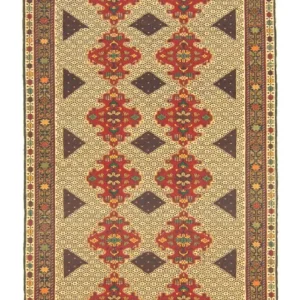 Løper Kelimteppe - Orientalsk - 187 x 90 cm - flerfarget