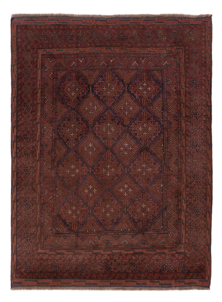 Løper Kelimteppe - Orientalsk - 188 x 156 cm - mørk beige