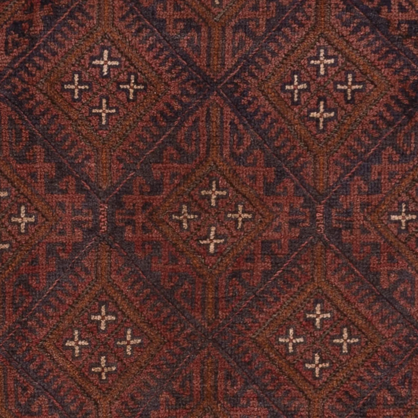 Løper Kelimteppe - Orientalsk - 188 x 156 cm - mørk beige