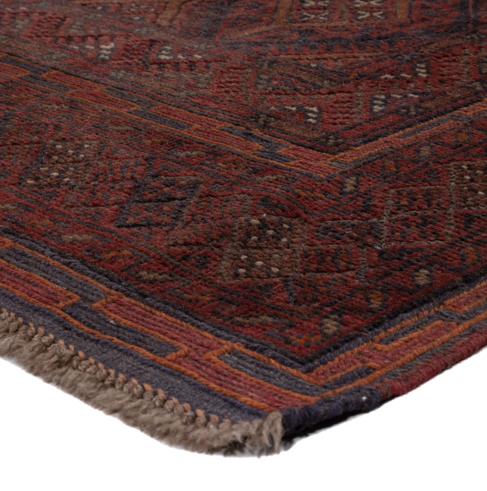 Løper Kelimteppe - Orientalsk - 188 x 156 cm - mørk beige