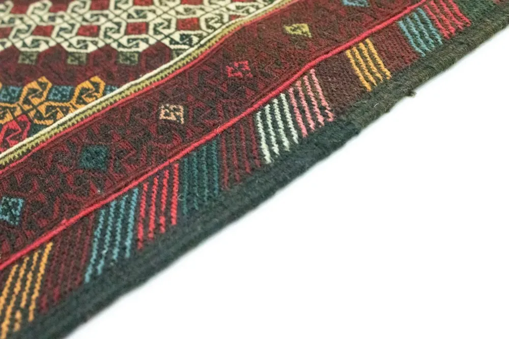 Løper Kelimteppe - Orientalsk - 190 x 75 cm - brun