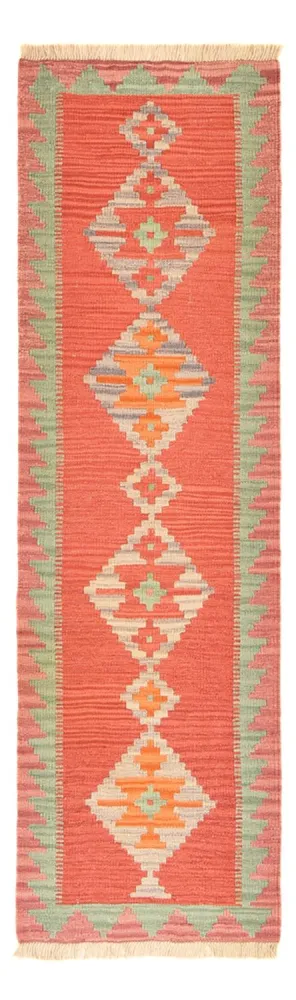 Løper Kelimteppe - Orientalsk - 193 x 58 cm - flerfarget