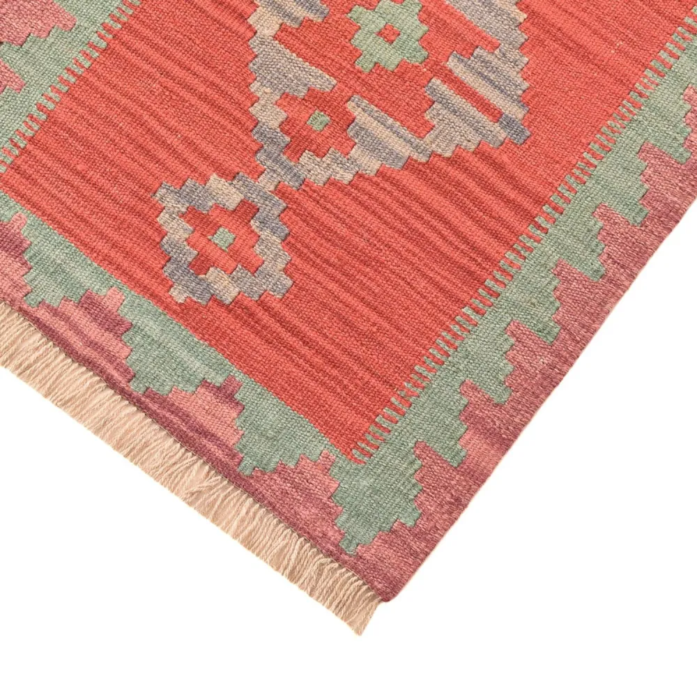 Løper Kelimteppe - Orientalsk - 193 x 58 cm - flerfarget