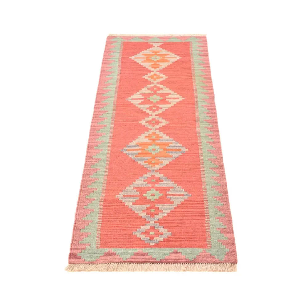 Løper Kelimteppe - Orientalsk - 193 x 58 cm - flerfarget