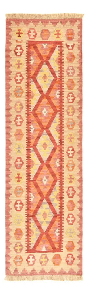 Løper Kelimteppe - Orientalsk - 195 x 59 cm - flerfarget