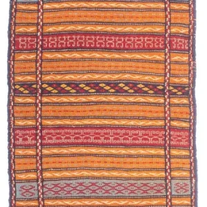 Løper Kelimteppe - Orientalsk - 200 x 70 cm - flerfarget