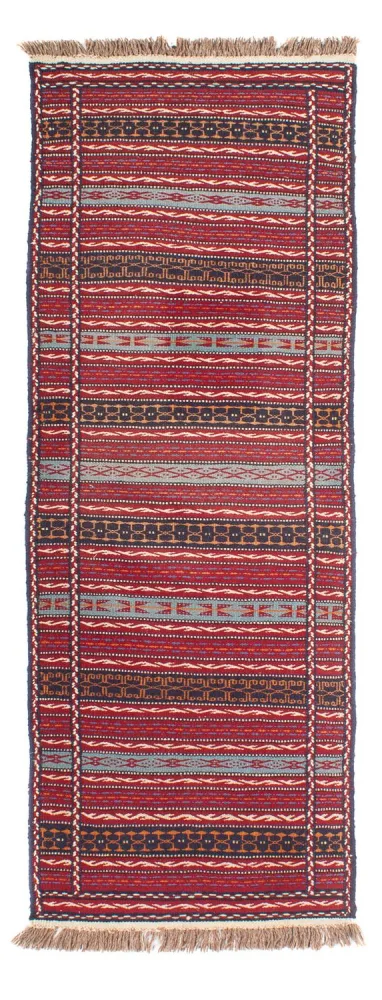 Løper Kelimteppe - Orientalsk - 200 x 70 cm - flerfarget