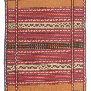 Løper Kelimteppe - Orientalsk - 200 x 70 cm - flerfarget