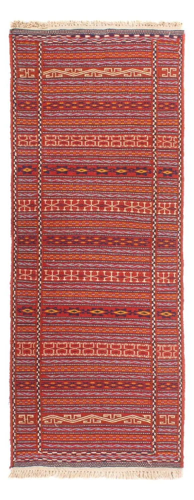 Løper Kelimteppe - Orientalsk - 200 x 70 cm - flerfarget