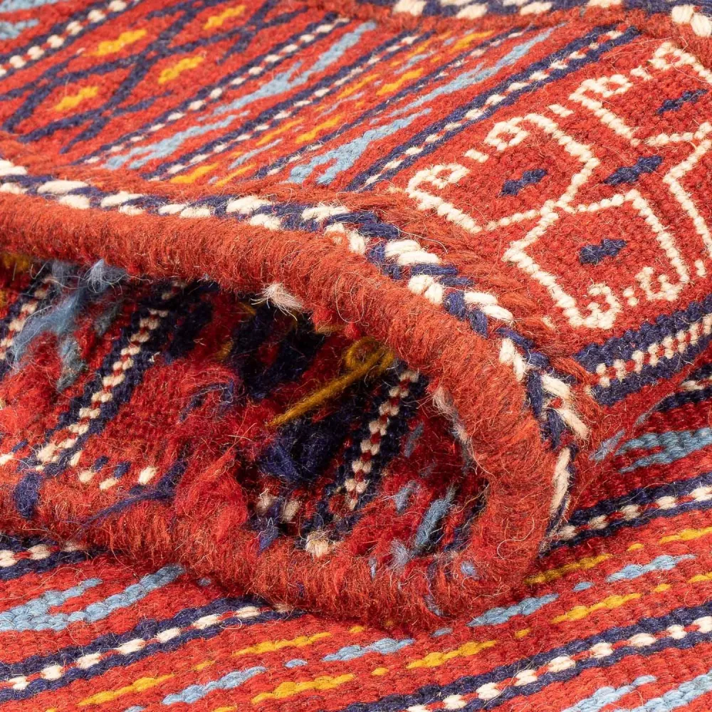 Løper Kelimteppe - Orientalsk - 200 x 70 cm - flerfarget