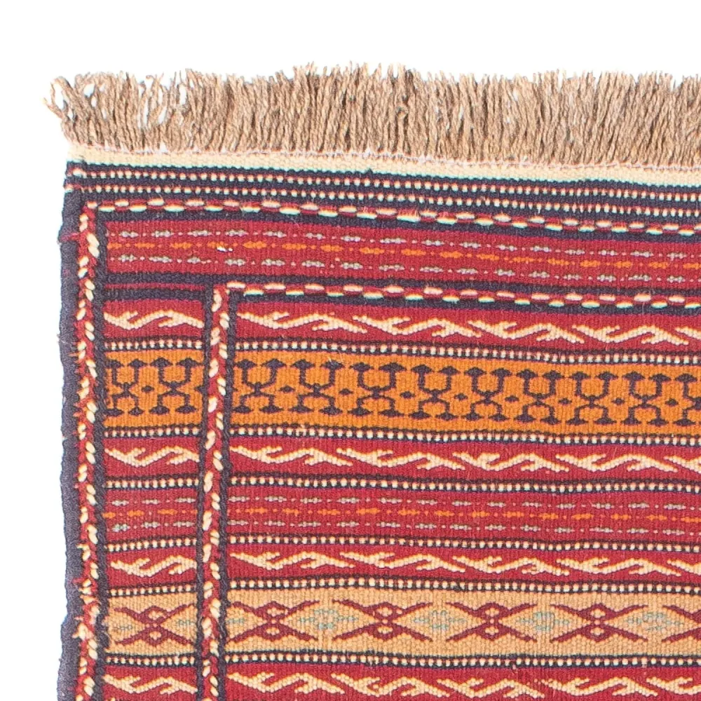 Løper Kelimteppe - Orientalsk - 200 x 70 cm - flerfarget