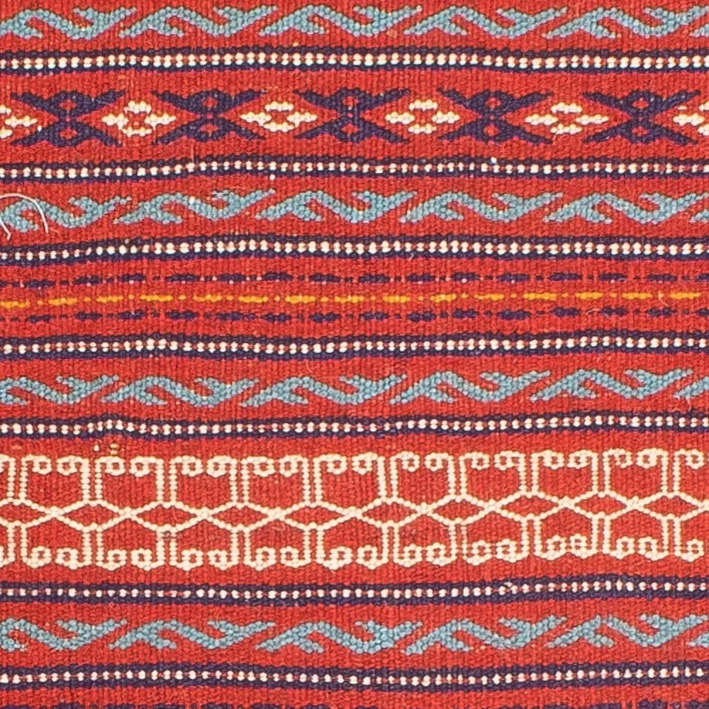 Løper Kelimteppe - Orientalsk - 200 x 70 cm - flerfarget