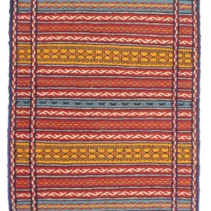 Løper Kelimteppe - Orientalsk - 200 x 70 cm - flerfarget