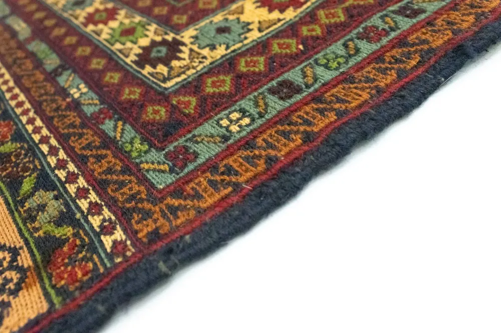 Løper Kelimteppe - Orientalsk - 202 x 84 cm - blå