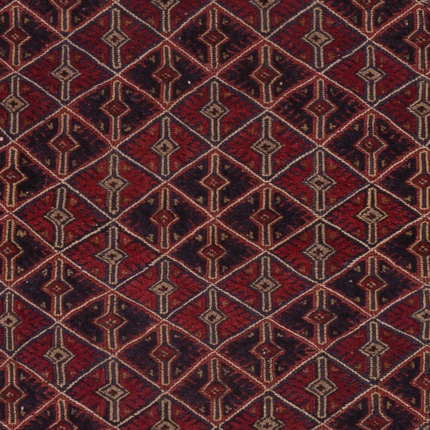 Løper Kelimteppe - Orientalsk - 208 x 190 cm - mørk beige