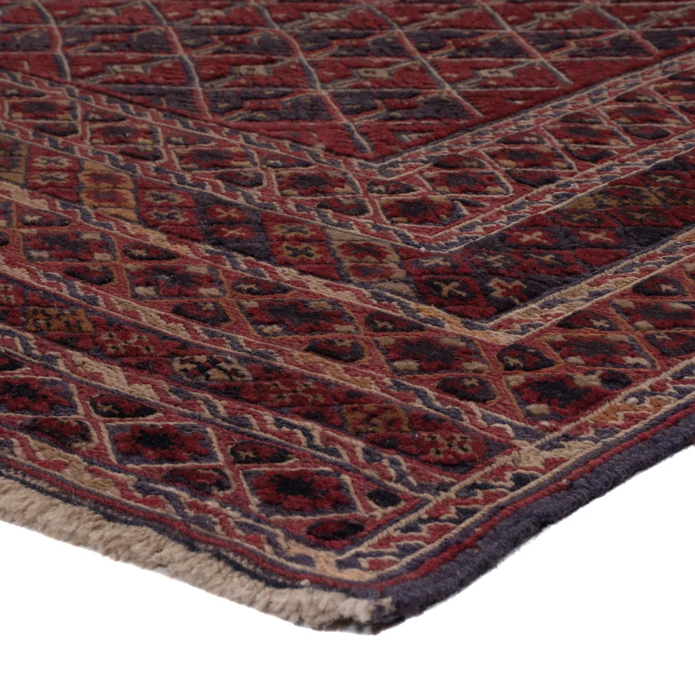 Løper Kelimteppe - Orientalsk - 208 x 190 cm - mørk beige