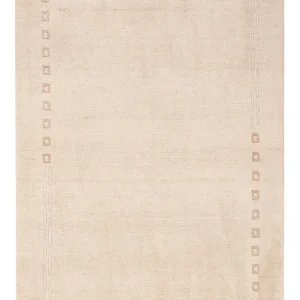 Løper Nepal teppe - 155 x 91 cm - krem