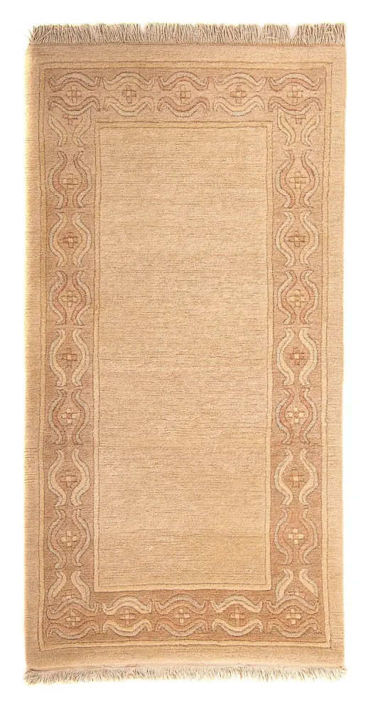 Løper Nepal teppe - 176 x 91 cm - beige
