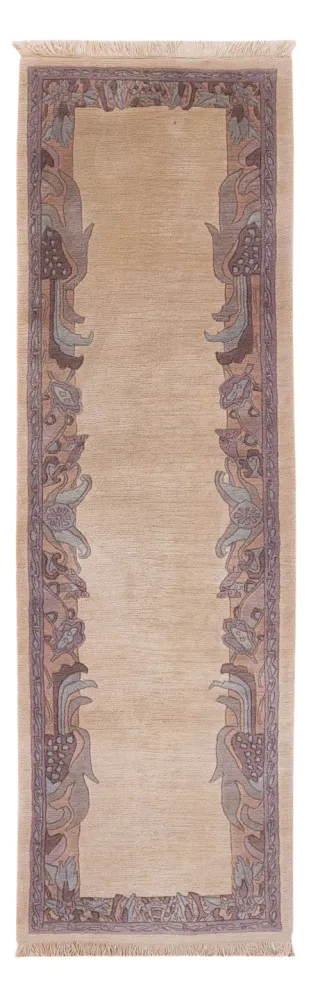 Løper Nepal teppe - 265 x 75 cm - karamell