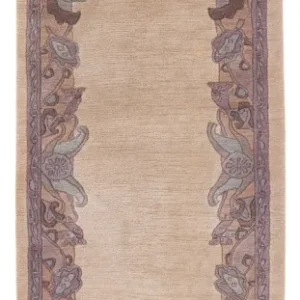 Løper Nepal teppe - 265 x 75 cm - karamell