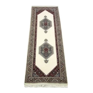 Løper Orientalsk teppe - 247 x 76 cm - beige