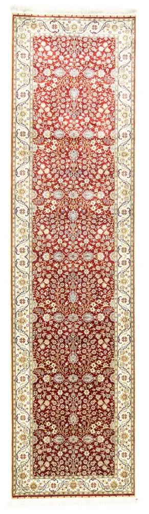 Løper Orientalsk teppe - Hereke - 300 x 78 cm - rød