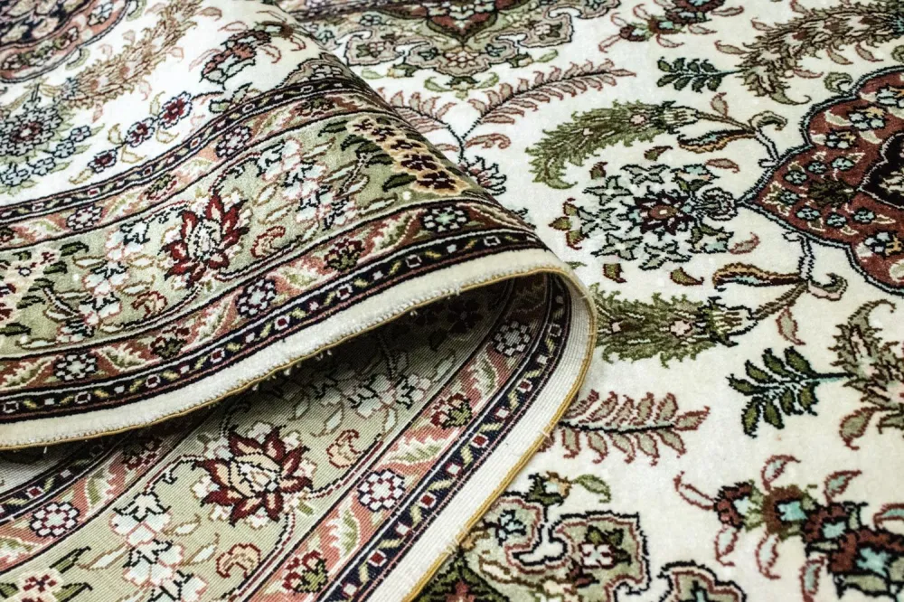 Løper Orientalsk teppe - Hereke - 305 x 76 cm - beige
