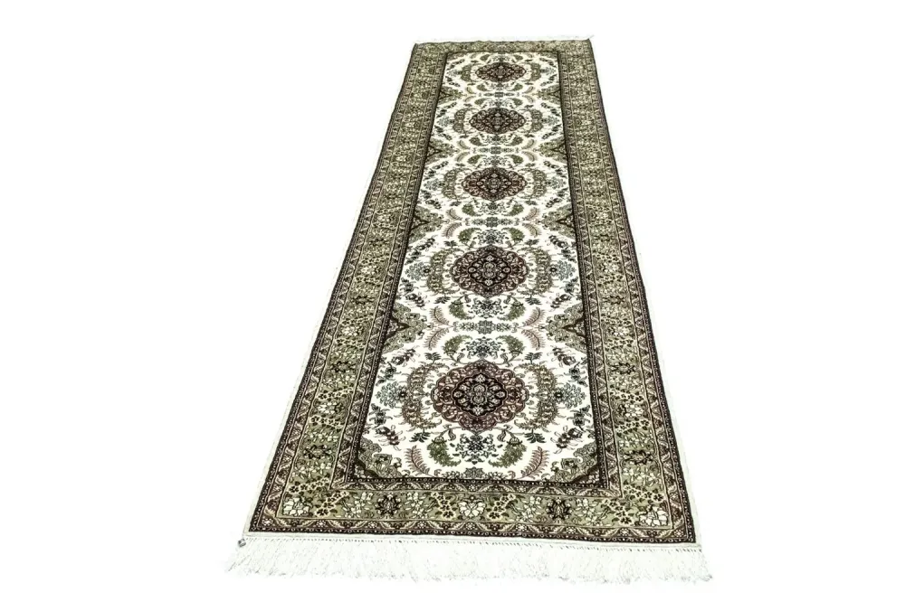 Løper Orientalsk teppe - Hereke - 305 x 76 cm - beige