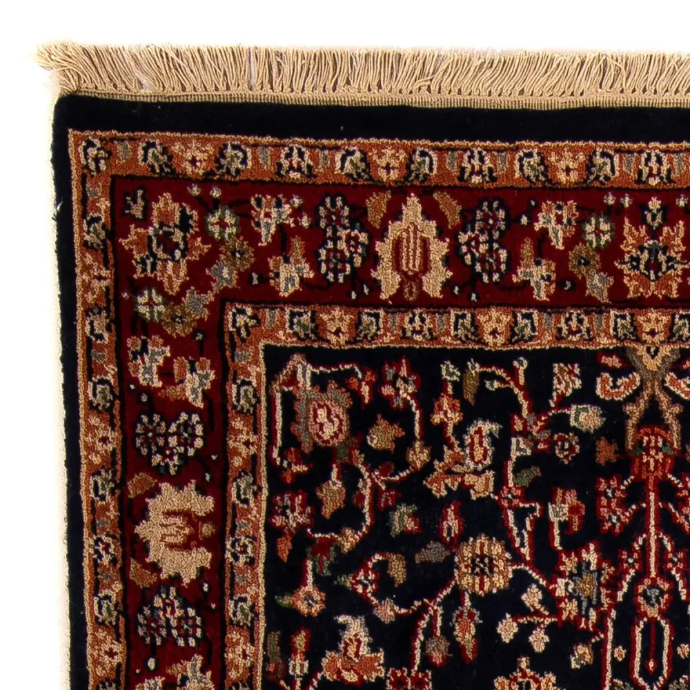 Løper Orientalsk teppe - Indus - 170 x 85 cm - mørkeblå