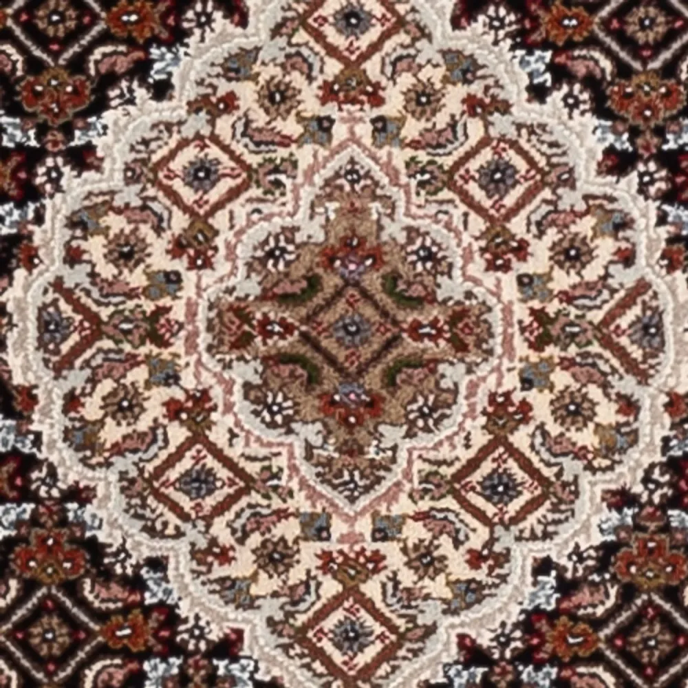 Løper Orientalsk teppe - Tabriz - 202 x 85 cm - mørk beige