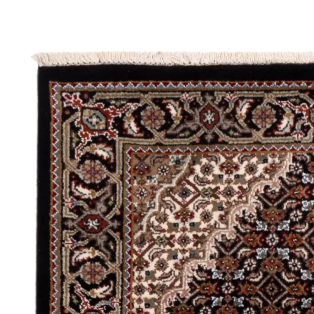 Løper Orientalsk teppe - Tabriz - 202 x 85 cm - mørk beige