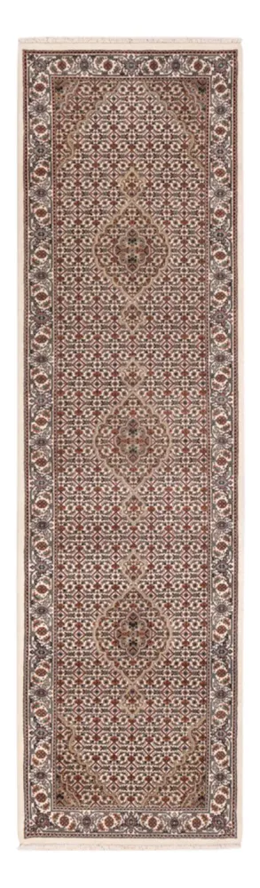 Løper Orientalsk teppe - Tabriz - 315 x 84 cm - mørk beige