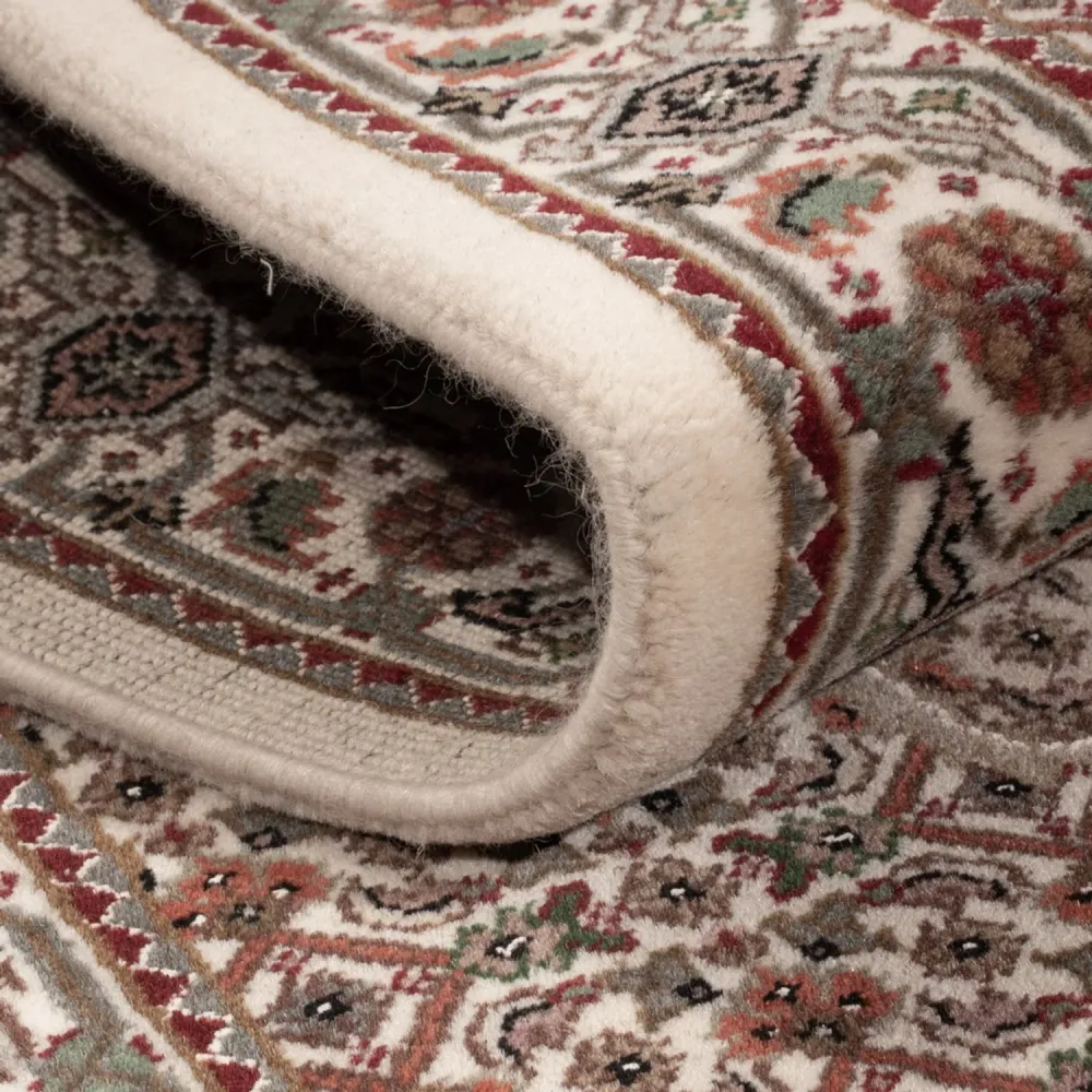 Løper Orientalsk teppe - Tabriz - 315 x 84 cm - mørk beige