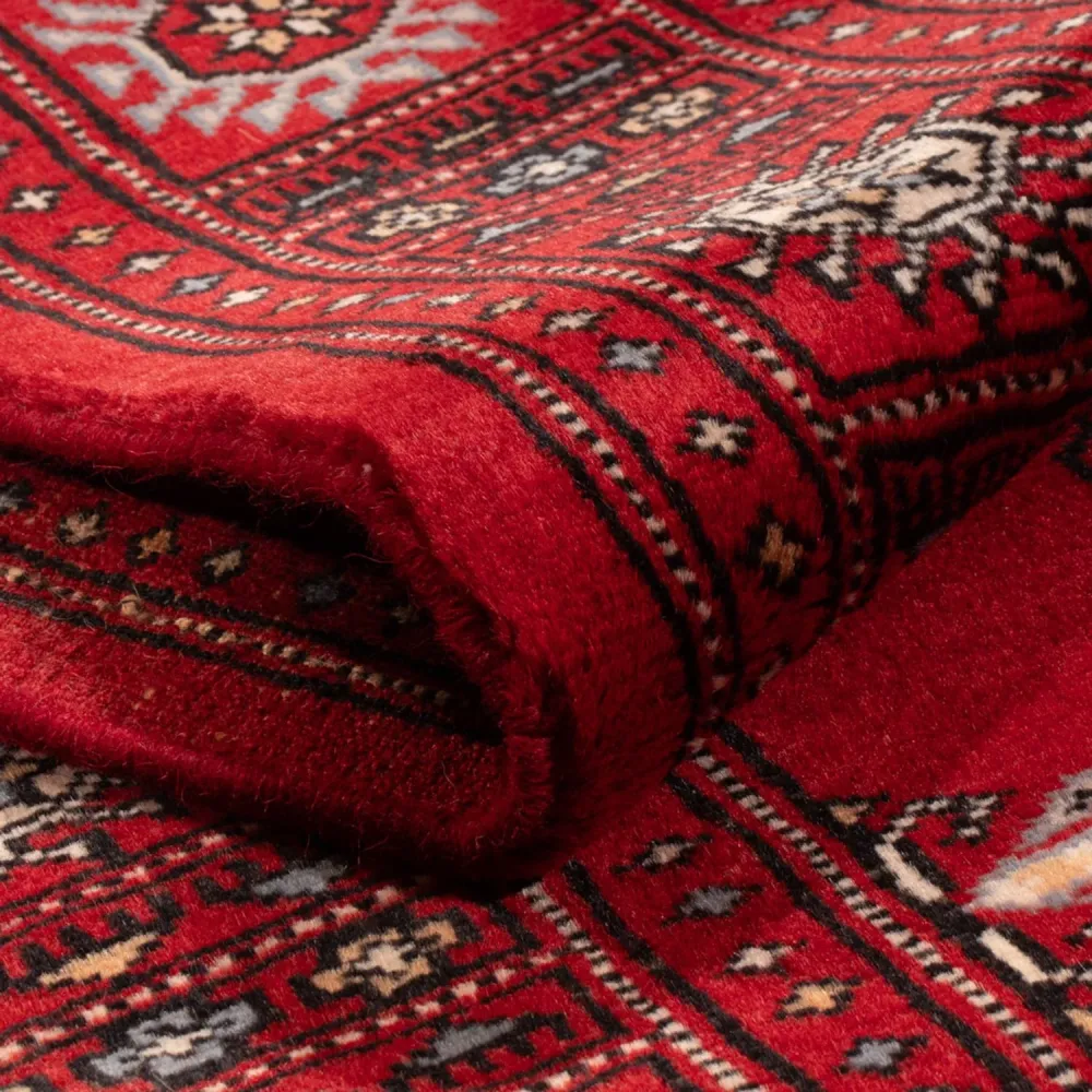 Løper Pakistan teppe - 179 x 79 cm - rød