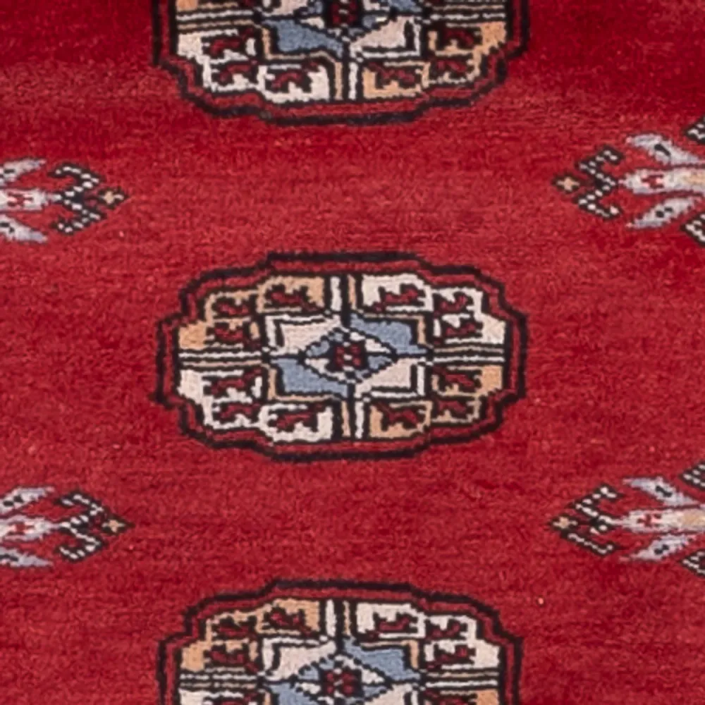 Løper Pakistan teppe - 179 x 79 cm - rød