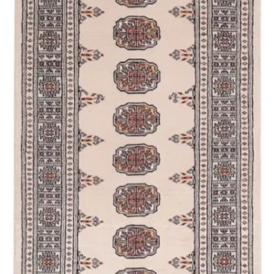 Løper Pakistan teppe - 182 x 77 cm - beige