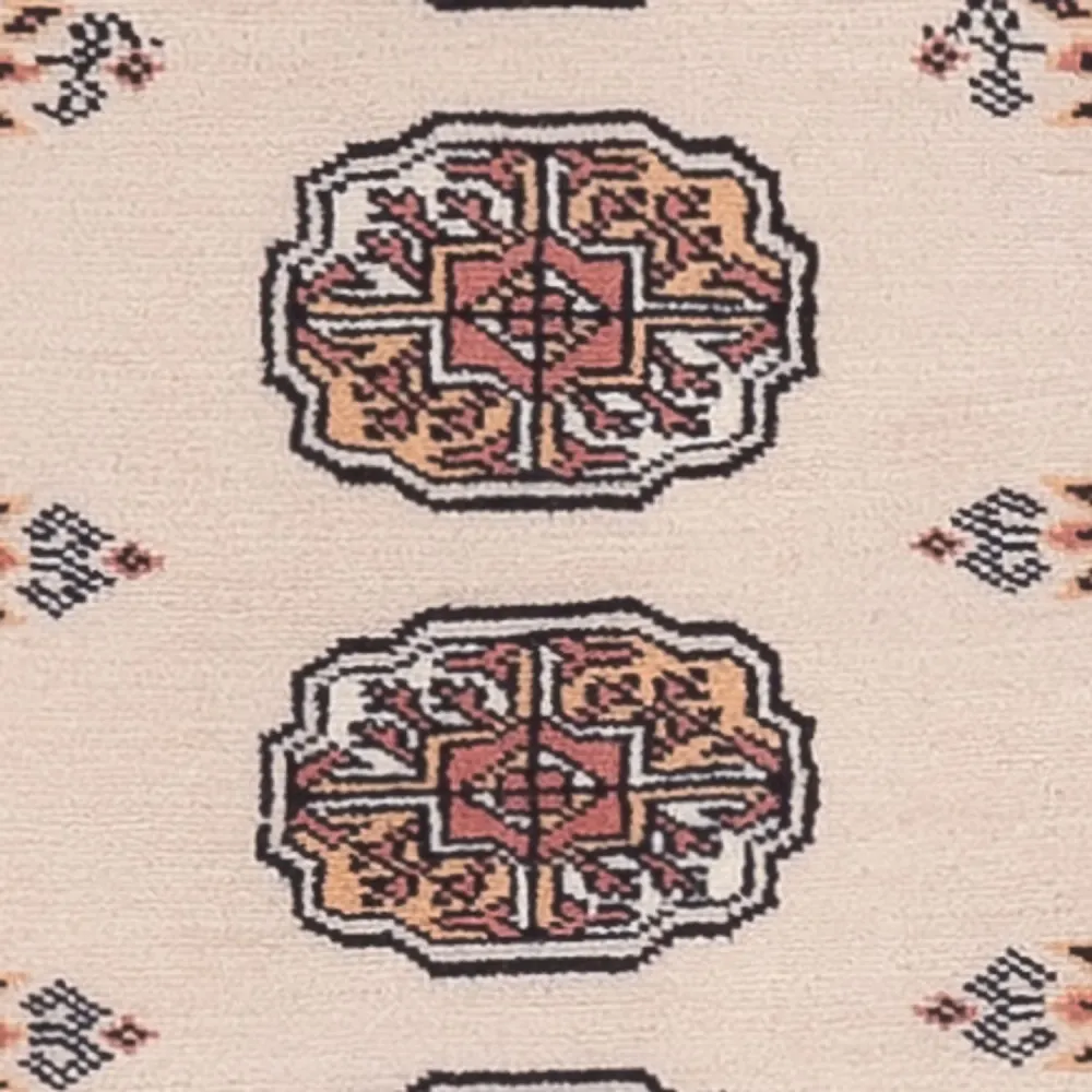 Løper Pakistan teppe - 182 x 77 cm - beige