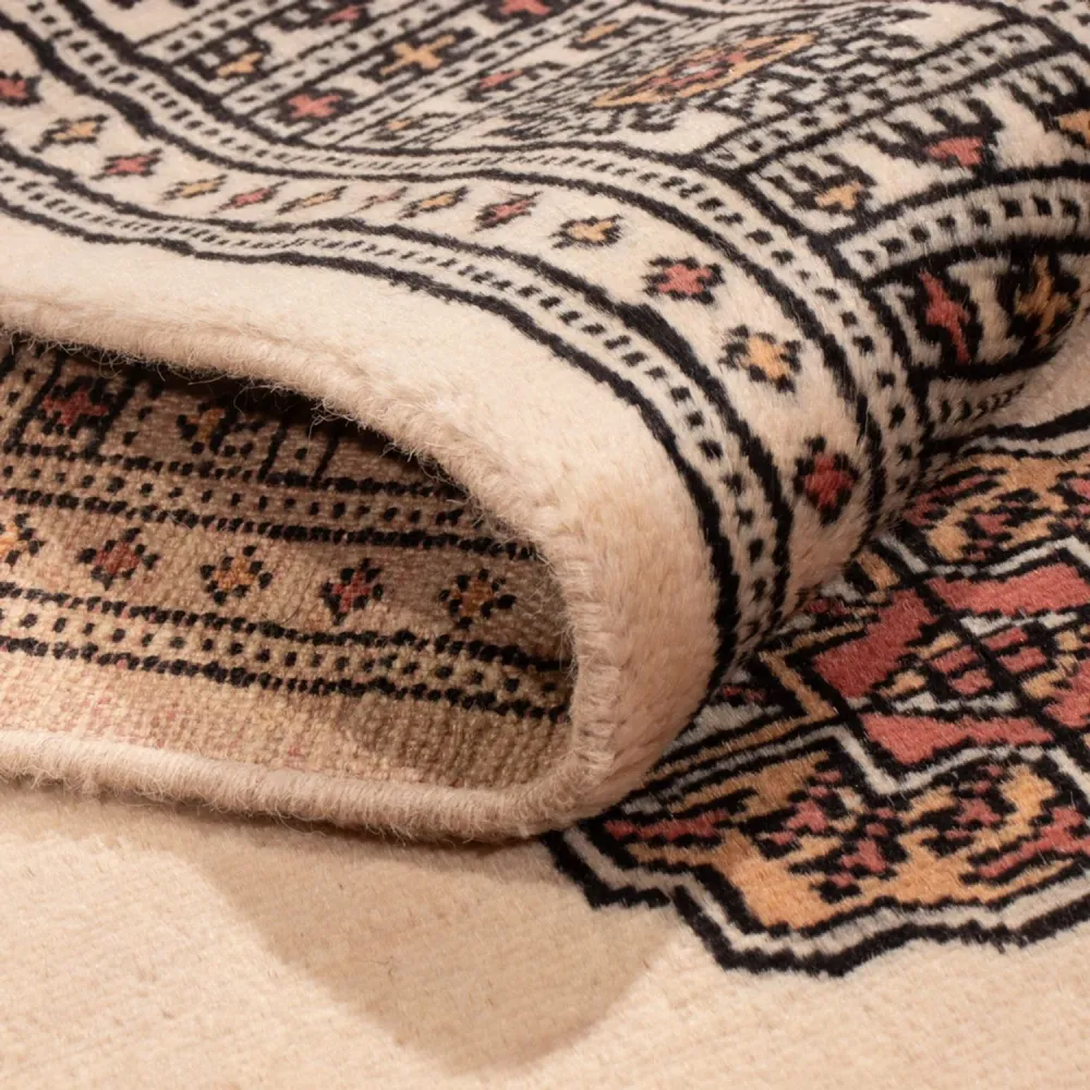 Løper Pakistan teppe - 182 x 77 cm - beige