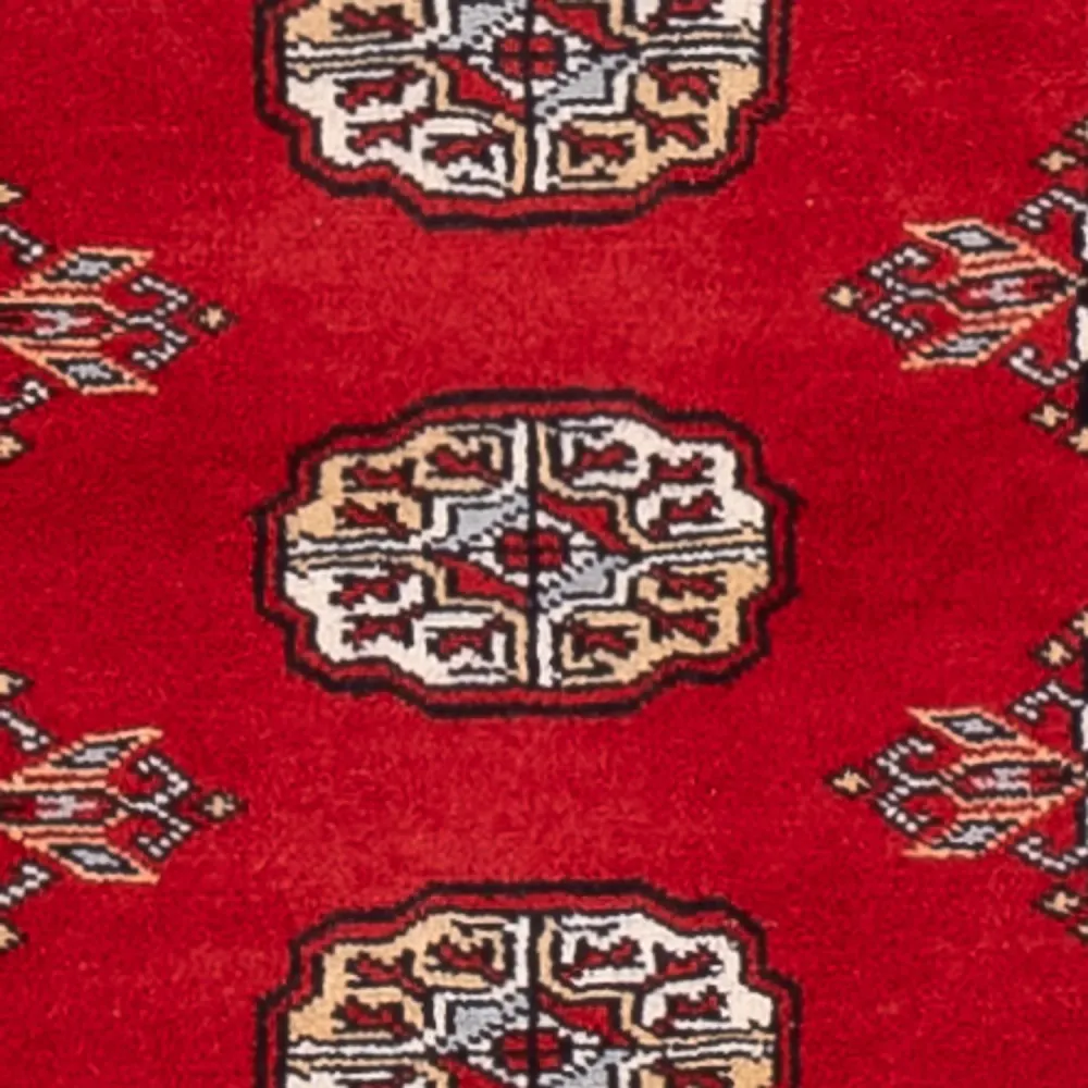Løper Pakistan teppe - 183 x 78 cm - rød